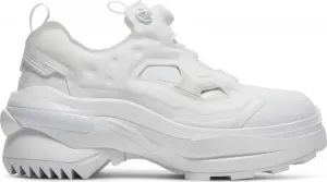 Кроссовки maison margiela x tabi instapump fury oxford 'white porcelain' Reebok, белый