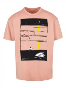 Футболка большого размера F2 Be Free Surfer Style Summer в янтарном цвете f2