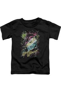 Футболка с коротким рукавом и цветными блоками DC Comics для малышей Gildan, черный