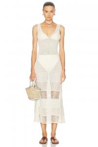 Платье Макси Энсенада Escvdo, цвет Ivory