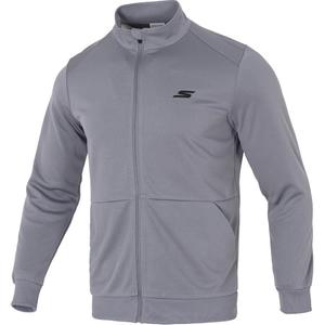 Skechers Куртка спортивная мужская серая, Gray-05CQ