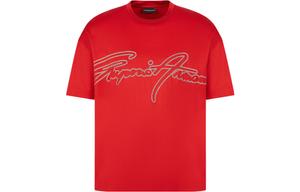 EMPORIO ARMANI Футболка мужская красная