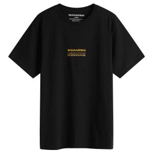 Менее опасная футболка Maharishi, черный