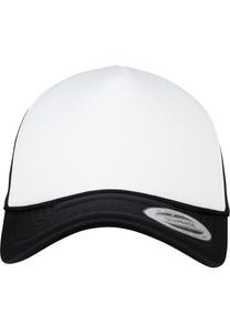 Бейсболка Flexfit FOAM TRUCKER CURVED VISOR, черный/белый
