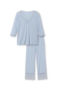 7/8 пижамы элегантные мечты Calida, синий