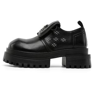 Нескользящие и износостойкие низкие повседневные туфли, увеличивающие рост, для мужчин KUNGFUDEER, Polished White