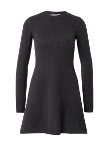 ABOUT YOU Вязаное платье 'Nancy' в черном цвете