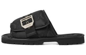ГУЧЧИ Мужские черные слайдеры