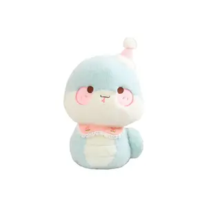 Милые и очаровательные плюшевые змейки высотой 28см/32см/42см Handsome, синий