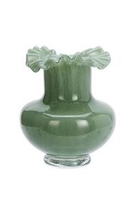 Декоративная ваза 15 х 19,5 см Madam Stoltz, зеленый