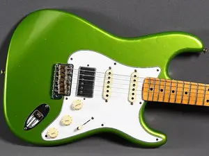 Fender Custom Shop Stratocaster 1955 Journeyman Relic HSS Лаймово-зеленый 2024 - Лаймово-зеленый