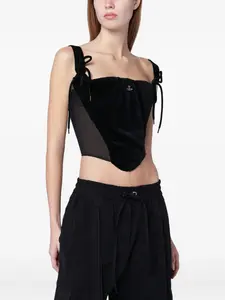 Корсет Puppy с завязками Vivienne Westwood, черный