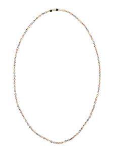 Faina Женская цепочка-колье из золота, розового серебра