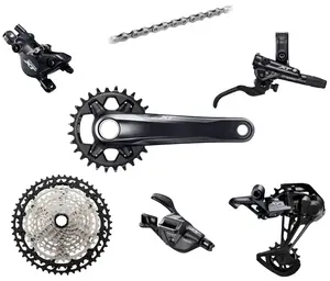 Групсет Shimano XT M8120 Mechanical Disc Single 4-поршневой, 10-45, 36T, 175 мм