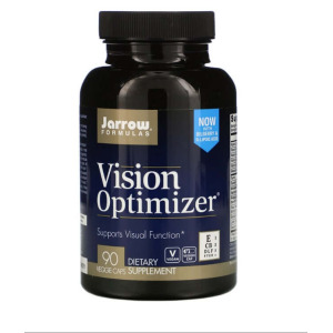 Добавка для зрения, Vision Optimizer, 90 растительных капсул, Jarrow Formulas