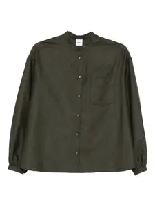 Рубашка с пуговицами на манжетах ASPESI, зеленый