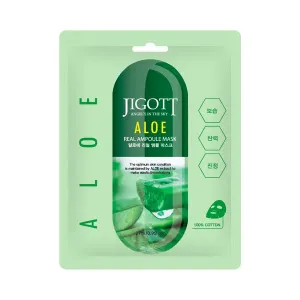 Тканевая маска для лица, 1 шт. Jigott Aloe