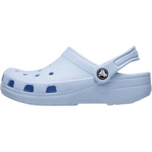 Классические противоскользящие износостойкие низкие детские сандалии Clog Kids' Crocs, синий