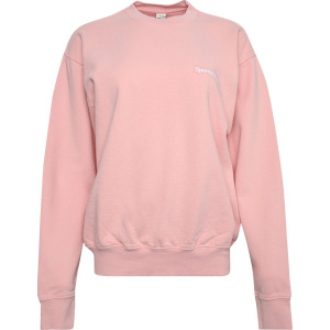 Толстовка Sporty & Rich Serif Embroidered Crewneck 'Rose', розовый