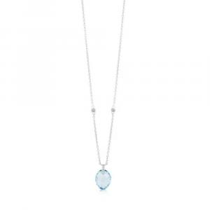 Колье с подвеской Tous Color Kings, белое золото