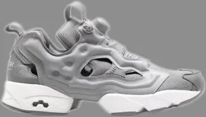 Кроссовки instapump fury og 'flat grey' Reebok, серый