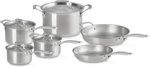 Набор посуды Essential Le Creuset из нержавеющей стали, 10 предметов