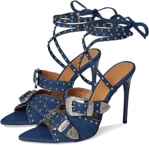 Туфли Steve Madden Saddle, цвет Denim Multi