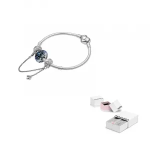 Pandora Серебряный браслет 925 пробы для женщин Silver