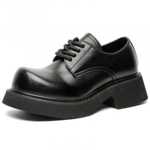 Низкие повседневные туфли унисекс V05, Black Men'S