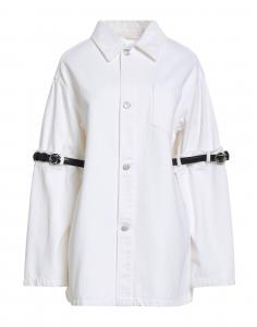 Джинсовая рубашка Coperni, белый