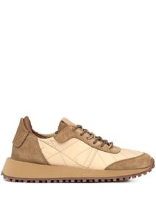 Кроссовки на шнуровке со вставками Buttero, бежевый