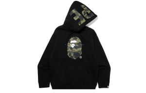 Толстовка Ape Head Series для мужчин A Bathing Ape, черный