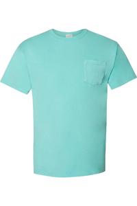 Футболка ComfortWash by Hanes Garment-Dyed Pocket, цвет mint