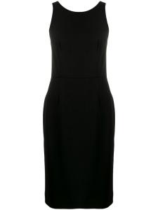 Givenchy платье с графичным принтом, черный