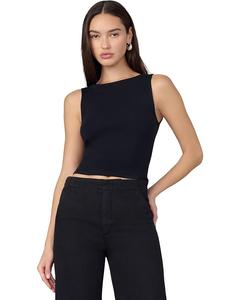 Топ Joe's Jeans The Boatneck Tank, черный