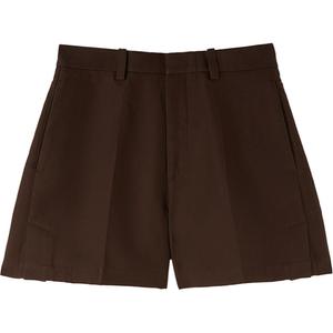 Футболка FW24 Повседневные Шорты Мужские Кедрово-Коричневые JIL SANDER