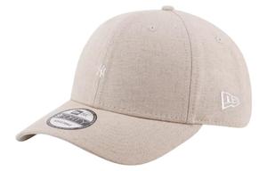 New Era Льняная бейсболка из полиэстера унисекс верблюжьего цвета, Camel