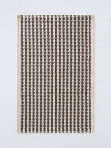 Коврик для ванной с вертикальными полосками John Lewis, Graphite