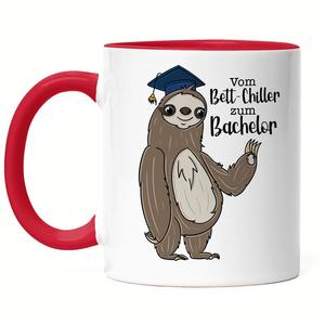 От холодильника до холостяцкой чашки, красного подарка на выпускной, выпускника ленивца, университетского колледжа Hey!Print, красный