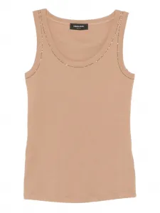 Декорированный топ Fabiana Filippi, нейтральный