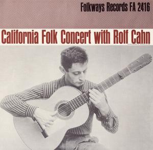 CD диск Cahn, Rolf: California Concert with Rolf Cahn