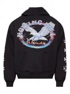 Худи Nothing Hill Eagle с графичным принтом Rhude, черный
