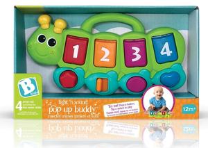 Музыкальная гусеница с огнями B-Kids 73586