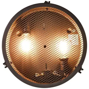 Светильник потолочный Brilliant Zois, черный