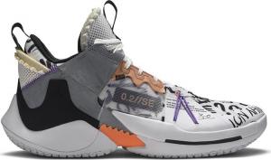 Кроссовки Jordan Why Not Zer0.2 SE Orange Pulse, белый