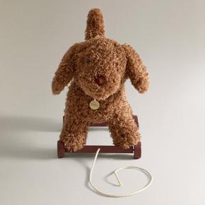 Детская мягкая игрушка-каталка Zara Home Dog, 32х22х12 см