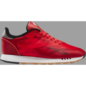 Кроссовки classic leather ati 'radiant red' Reebok, красный