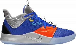Кроссовки Nike NASA x PG 3 EP 'Clipper Blue', серебряный