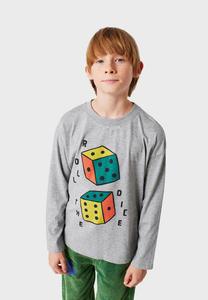 Топ Bobo Choses A MANICA LUNGA, Grey