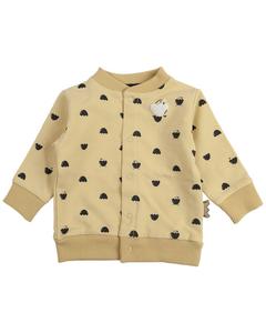 Куртка из французского терри Zero2Three, коричневый